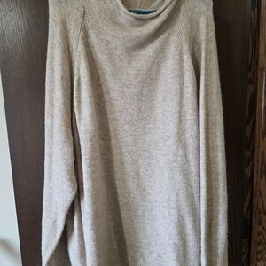 Ava & Viv Cream Cowl Neck Sweater